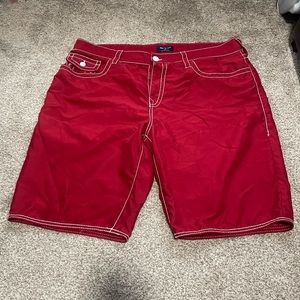 Mens True Religion Swim Trunks.